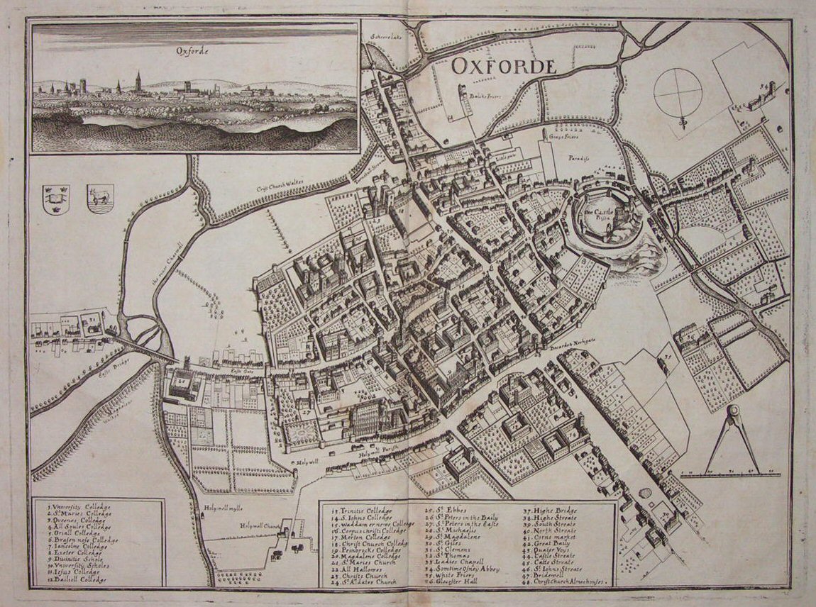 Map of Oxford - Oxford